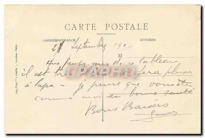 Duchowny z Pontoise — Abba A. Vehors — Wyd. Brial, Asnières — Rewers