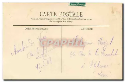 NICE — Ogólny widok Promenady Anglijskiej i Półwyspu — LL. nr 209 — Rewers