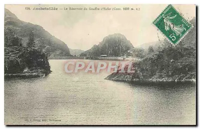 Rochetaillée — O Reservatório do Abismo do Inferno (Cont. 1600 m. c.) — J. Zangg, St-Etienne