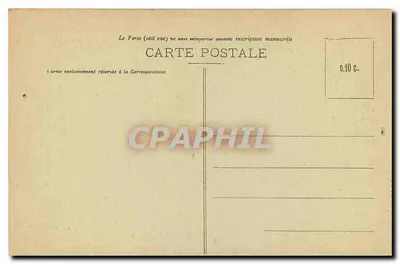 Katedra w CHARTRES — La Nef — G. Foucault, wyd., Dreux, n°4 — Rewers