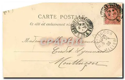 Marseille — Reformowani — A. BEAT, wyd. n°102 — Rewers