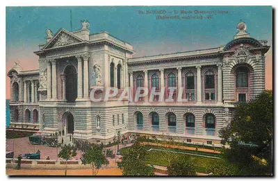 Saint-Monicaco — O Museu Oceanoográfico (Delifortel, arquiteto) — FL.