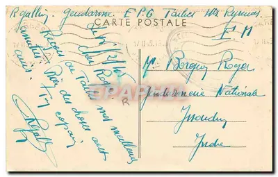 Tarbes (Htes-Pyr.) — La Mairie — Combier Imp. Macon — Verso