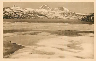 La Bouillouse (Pyrénées-Orientales) — Degelo do Lago e Pic Peric — Edição Bedaguet, Vignaud & Cie - Perpignan
