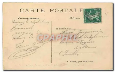 CERNAY-la-VILLE (S.-et-O.) — Le Cascades — E. M. — Achterkant