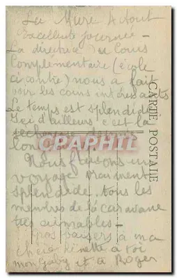 Dauphiné - LA MURE - Velho Castelo transformado em Escola de Meninas — Verso