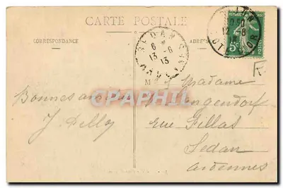 Dijon — Place d'Armes — widok panoramiczny — wydawca Braille Venot, nr 30 — Rewers
