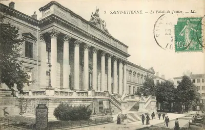 Saint-Étienne — O Palácio de Justiça — LL.