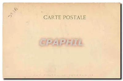 Bois de Boulogne — Château de Bagatelle — C.L.C. n°487 — Verso