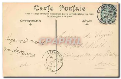 Chalons-sur-Marne — O Teatro e a Igreja Nossa Senhora — ND Phot, n°6 — Verso
