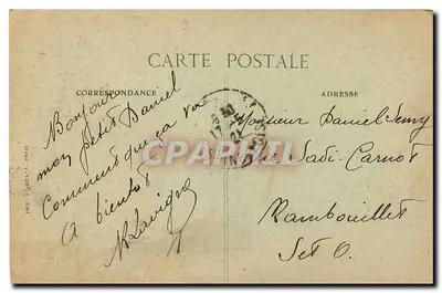 Arc de Triomphe — Paris — Imp. Cadellin, n° 4088 — Achterkant