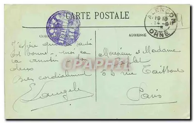 Alpes Mancelles — St-Léonard-des-Bois — LL. — N°45 — Verso