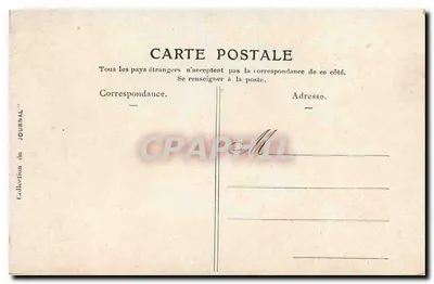 Miasto Carcassonne — widok mostu i murów — J. Marca d'Allo — Rewers