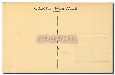 Saumur (M.-et-L.) — Zamek-fort (Mon. hist.) i Loara — A. B. — Rewers