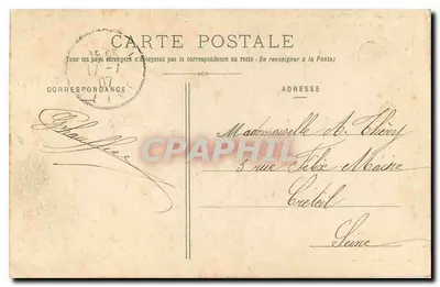 Anet — Castelo construído por Henri II para Diane de Poitiers (século XVI) — Editor A. Laverdure, Vernon — Verso