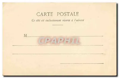 Courteilles - Château de Crève-Cœur — E. Houssel, Argentan, Série B — Rewers