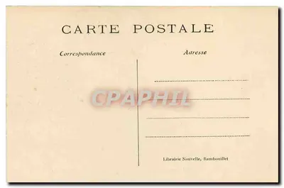 Castello di Rambouillet — Torre dove morì Francesco I il 31 marzo 1547 — Librairie Nouvelle, Rambouillet — Verso