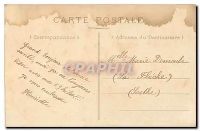 Le Lude (Sarthe) — Castelo de Le Lude — Ed. C. Lepage, Le Lude — Verso
