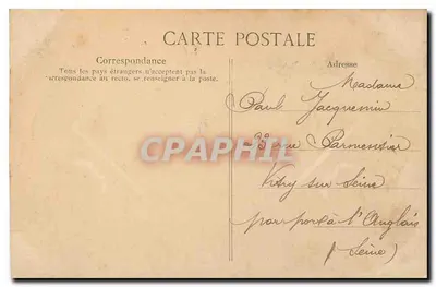 Le Lude — O Castelo: Os Jardins — Éd. Houvain, 70, Av. Thiers, Le Mans — Verso