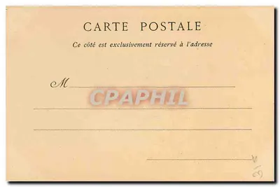 Pałac w Chantilly — Frontowa część — Collections ND. Phot. — Rewers