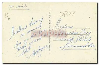 Beauvais — Katedra, bok północny i dwa homogény — Rewers