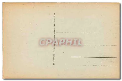 Nice - Jardins do Rei Albert I e a Dique — n°72 — Cie Alphacienne des Arts Photographiques, Strasbourg — Verso