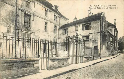 Château-Thierry — Casa Jean de La Fontaine — Ed. J.B.