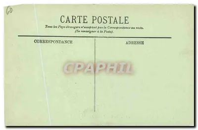 Zamek w Chantilly — Le Châtelet — LL. — Rewers