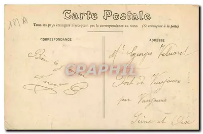 Bourges — Wejście do pałacu Jacques-Cœur — Nowe Gasettes — Rewers