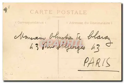Bourges — Pałac Jacques-Cœur — wydawca FD, nr 8 — Rewers