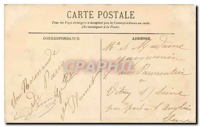 Le Mans — La Gare des Tramways de la Sarthe — LL. — Verso