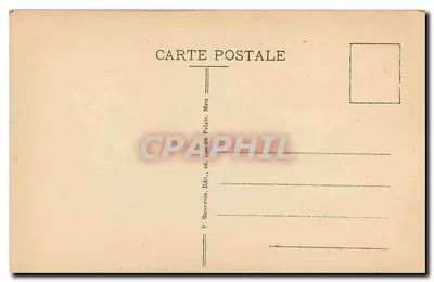 Metz — Pałac Generalnego Gubernatora — wydawca P. Bonnereye, n° 107 — Rewers