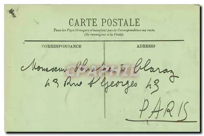 Bourges — La Cour de l'Hôtel Cujas — LL. n°81 — Verso