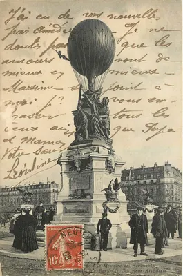 Monumento aos Aeronautas — Paris — editor ND-DEL