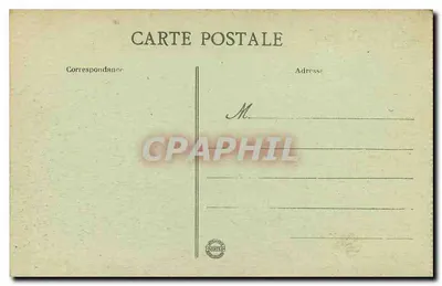 SOISSONS - Rue de la Paix após o bombardeio — L. C. H. Paris, n° 166 — Verso