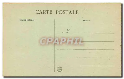 Soissons - Interior da caserna após o bombardeio — L. G. H. Paris - Visé, Paris, n° 162 — Verso