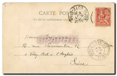 Dijon - Abside della Chiesa di San Benigno - L. V., edito 3 Luglio — Verso