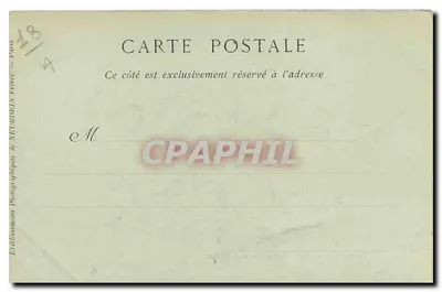 Bourges — Pałac Jacques Cœur, Klasztor — Collections ND Phot — Rewers