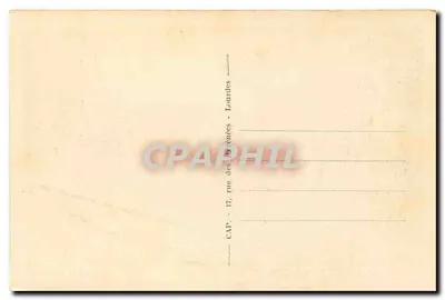 A vallée do Garet — Environs de Bagnères-de-Bigorre — série 53 — Verso