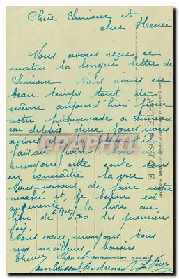 Zamek w ESCLIMONT (E.-et L.) — Widok na jezioro — G. Foucault, wyd., Dreux — Rewers