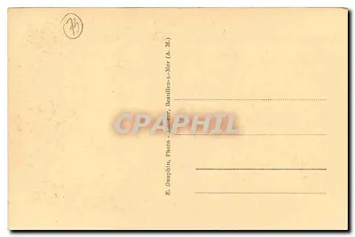 Tignes — Skoczek Dard — wydawca E. Dauphin, Beaulieu-s-Mer, nr 308 — Rewers