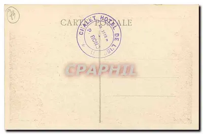 Val-d'Isère (Alt. 1849 m.) e il domo di Val-d'Isère — Editore P. Rond — Verso