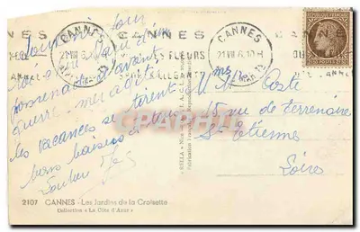 Cannes — Les Jardins de la Croisette — Réella — Rewers