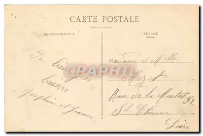 LYON - Most Zamiany - Brzegi Saint-Antoine i Pêcherie — Rewers