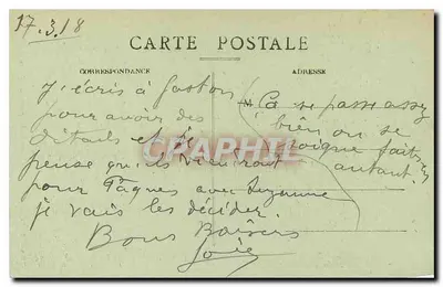 O Museu de Joana d'Arc e a Rue du Tabourg — Orléans — Ed. H.C. n° 729 — Verso