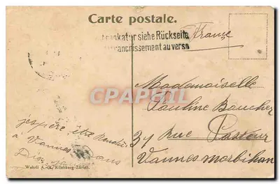 Sérac — Montanha nevada com escaladores — Wohrli A.-G., Kilchberg-Zurich, n° 9832 — Verso