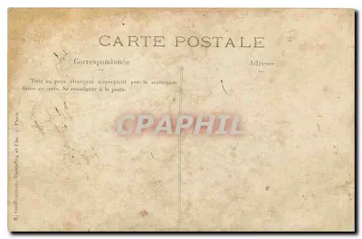 Gruppo familiare o sociale — epoca fine XIX°-inizio XX° secolo — R. Gauillonnot, Rueplig et Cie, Parigi — Verso