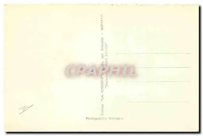 Monte-Carlo w nocy — Oświetzone ogrody i kasyno — Cigogne — Rewers