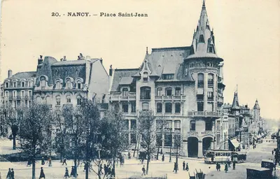 NANCY — Plac św. Jana — Bank Renaudet