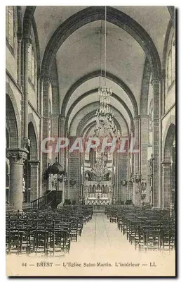 Brest — A Igreja de São Martinho. O interior — LL